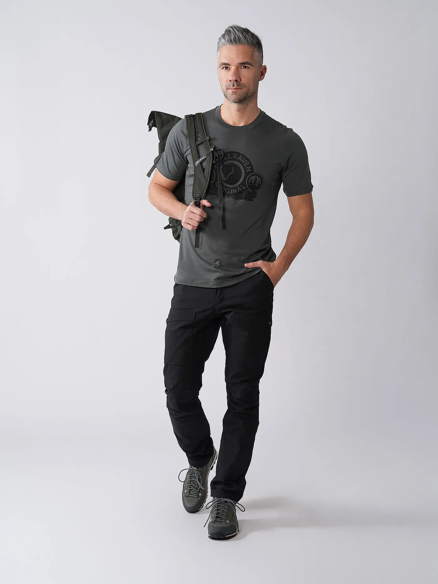 FJÄLLRÄVEN | Herren Funktionsshirt Abisko Wool Classic | 